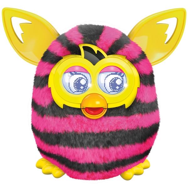 Furby Boom Black and Pink Stripes Hasbro Interactive Toys