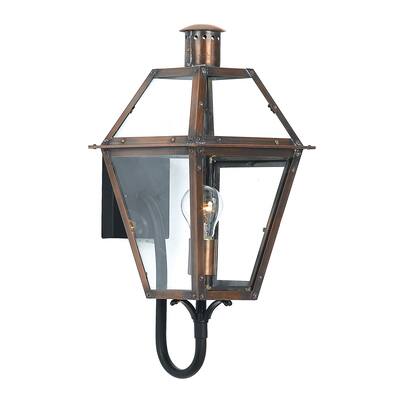 Copper Grove Kran 1-light Aged Copper Outdoor Wall Sconce