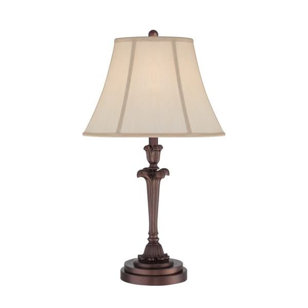 Quoizel Archer 1-light Palladian Bronze Table Lamp