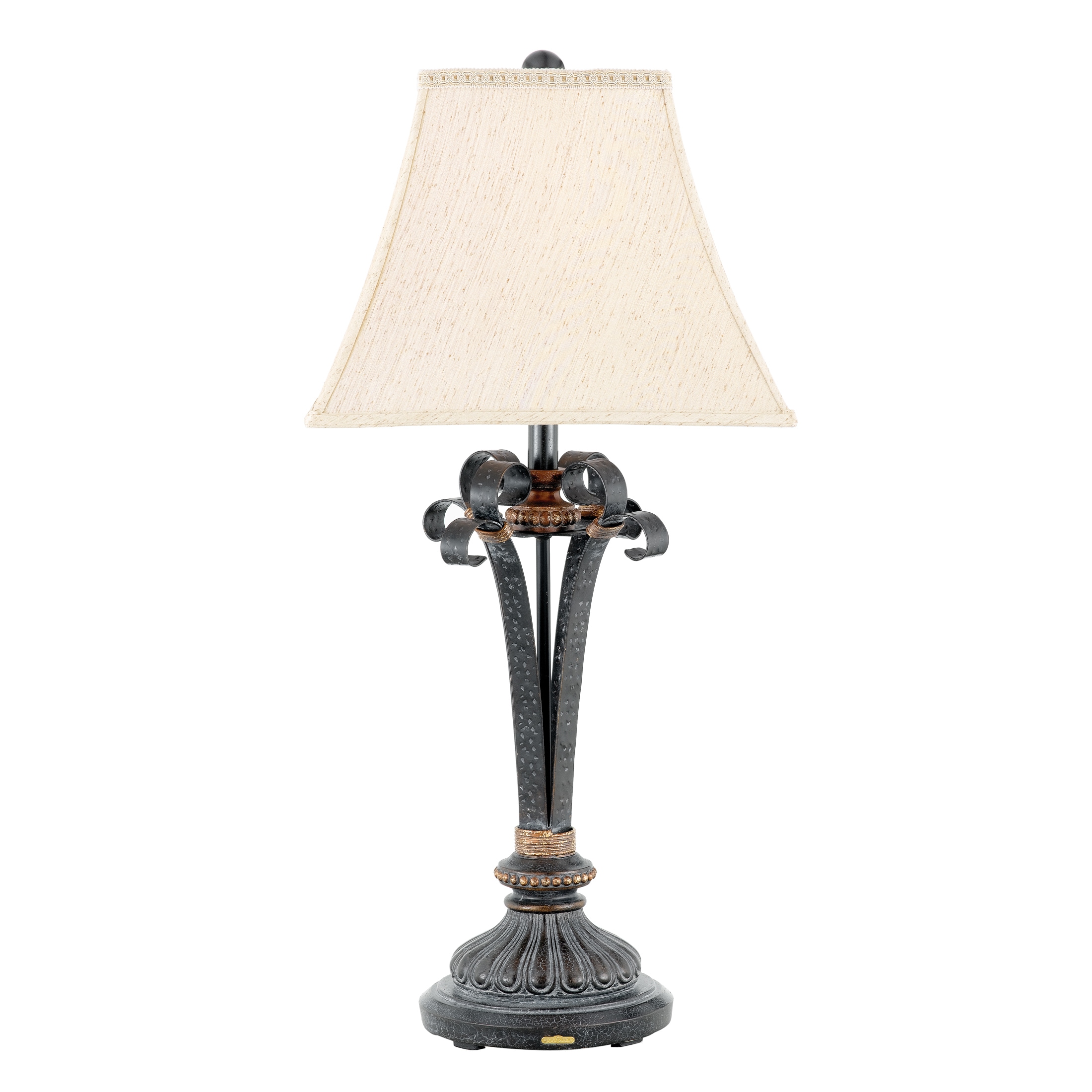 Navarra 1 light Black Table Lamp