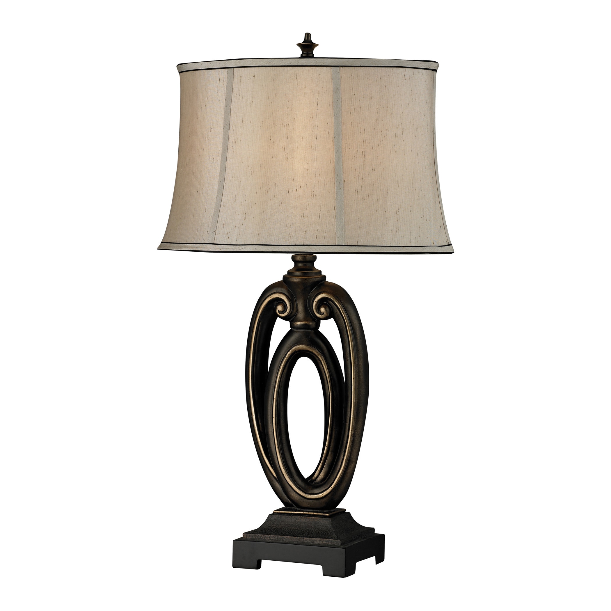 1 light Bronze Signature Table Lamp