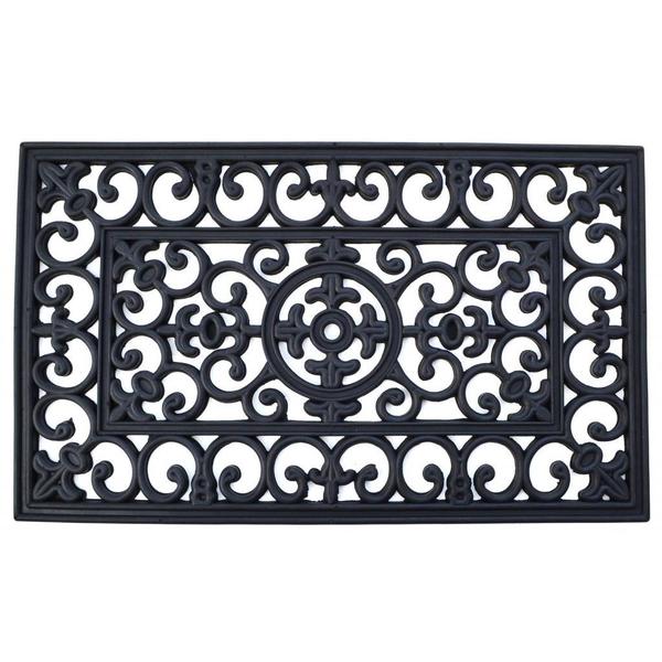 A1HC Molded Large Double Door Rubber and Coir Door Mat (30 X 48) - Bed  Bath & Beyond - 10325232