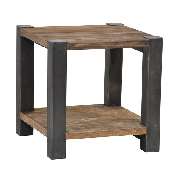 Shop Kosas Home Willow Iron Leg End Table Free Shipping Today