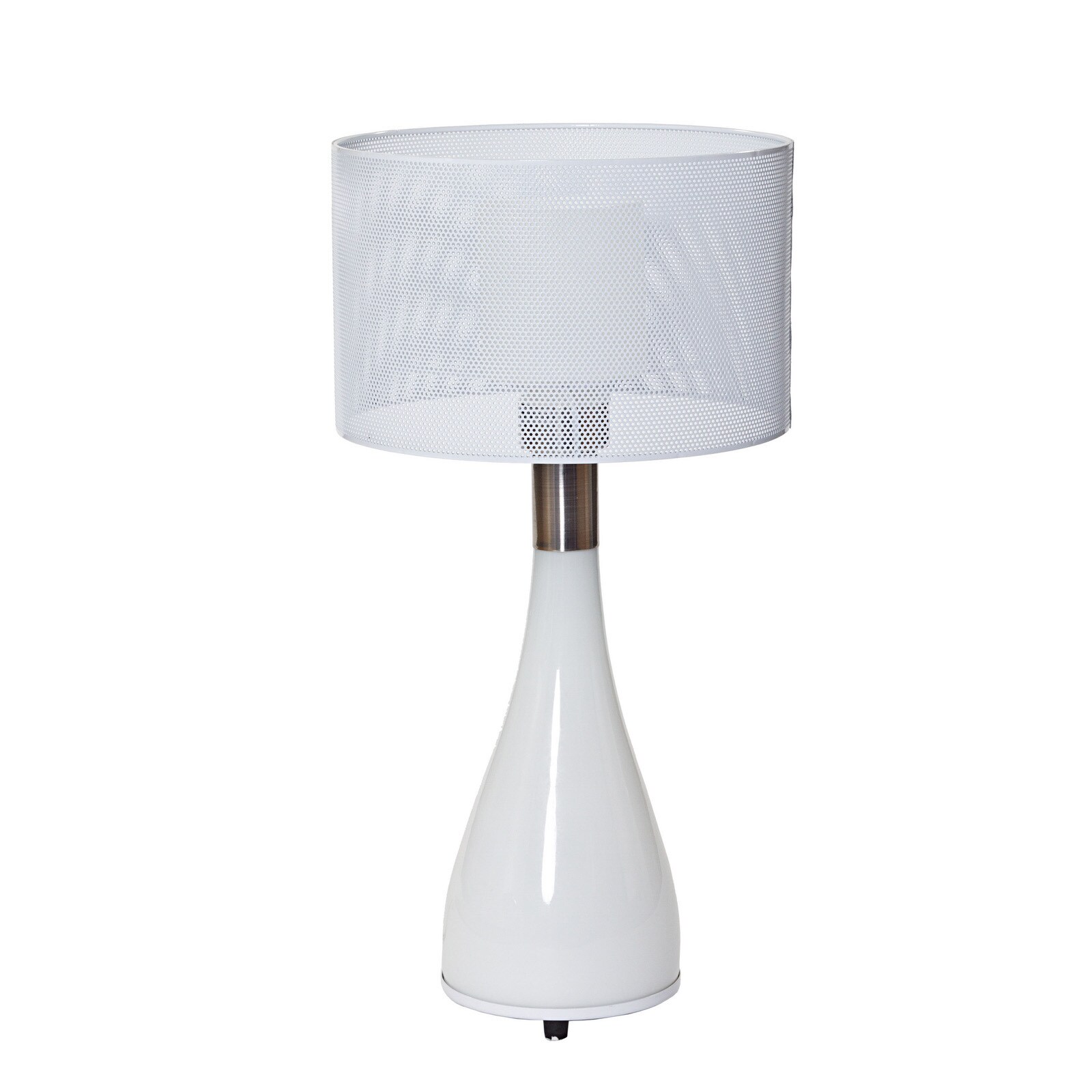 Pearly White Mushroom Lamp