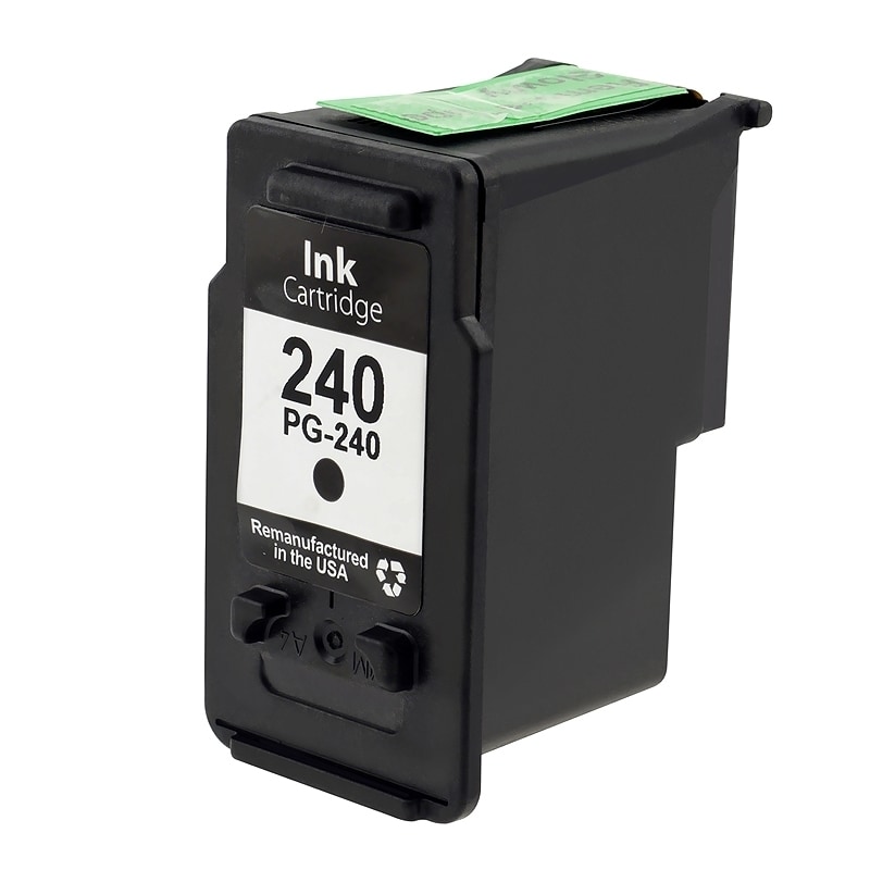 Basacc Black Remanufactured Ink Cartridge For Canon Pg 240