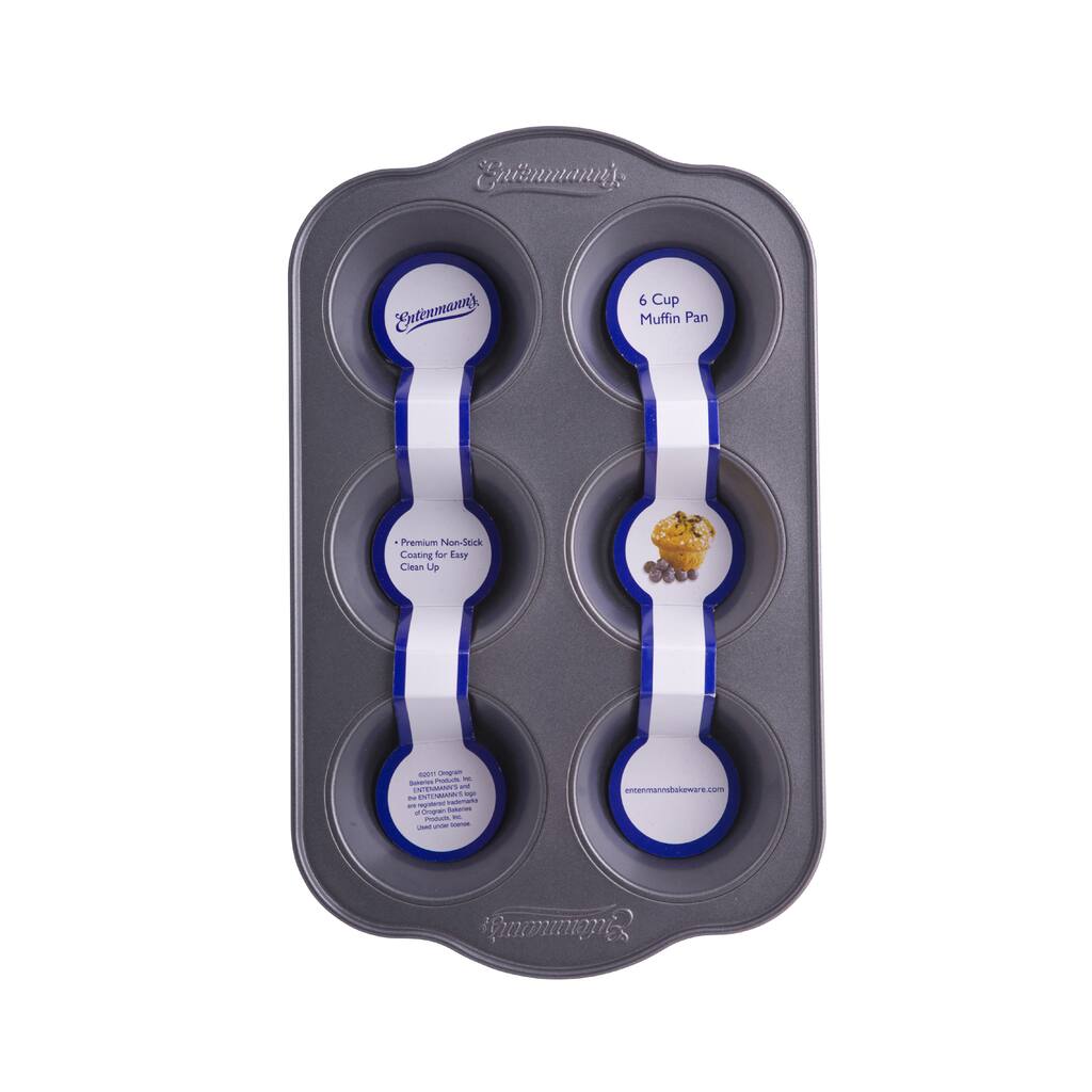 Entenmann's Classic Bakeware Series 6-cup Muffin Pan