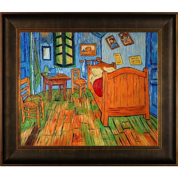 Shop Vincent Van Gogh Bedroom At Arles Hand Painted Framed