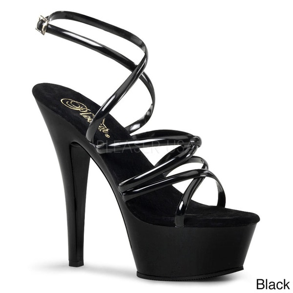 strappy platform heels