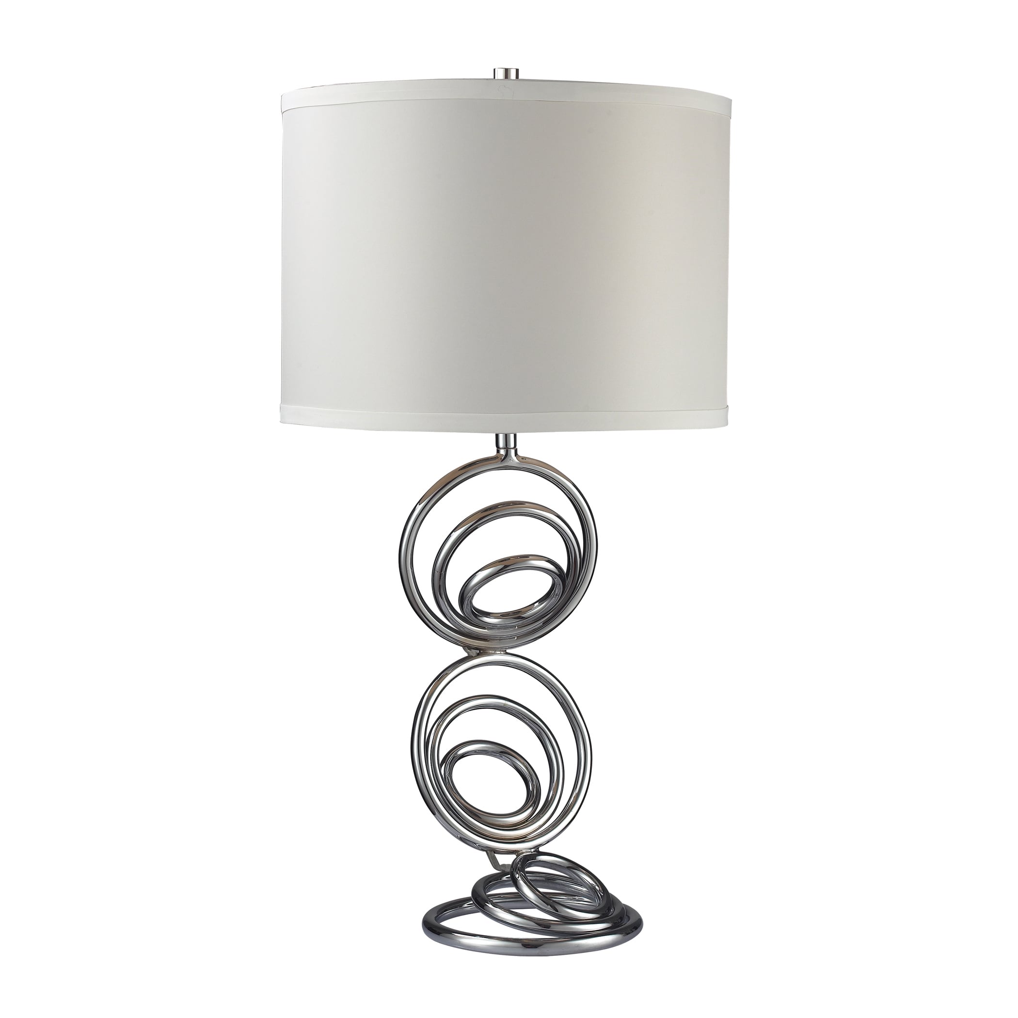 Franklin Park Chrome Table Lamp