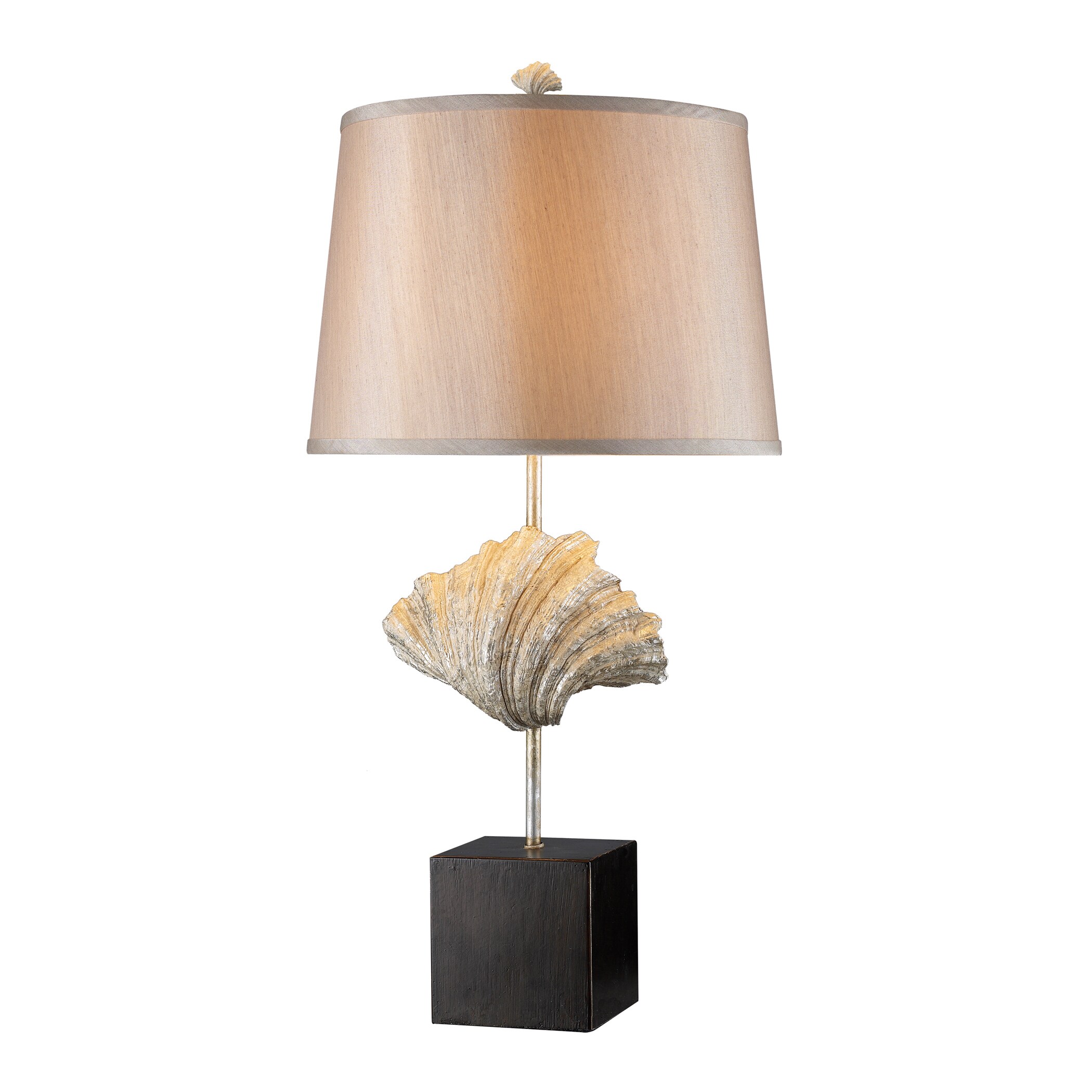 oyster shell table lamp