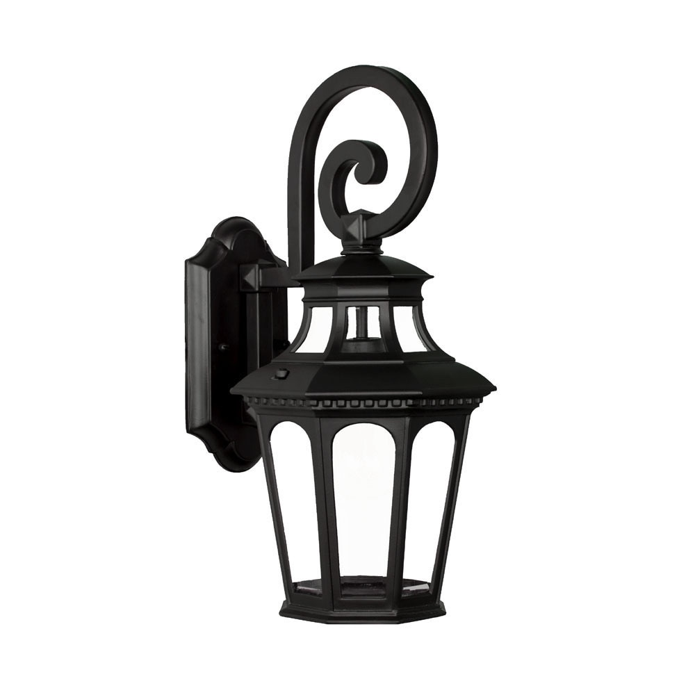 Newcastle Collection Wall mount 1 light Outdoor Matte Black Light Fixture