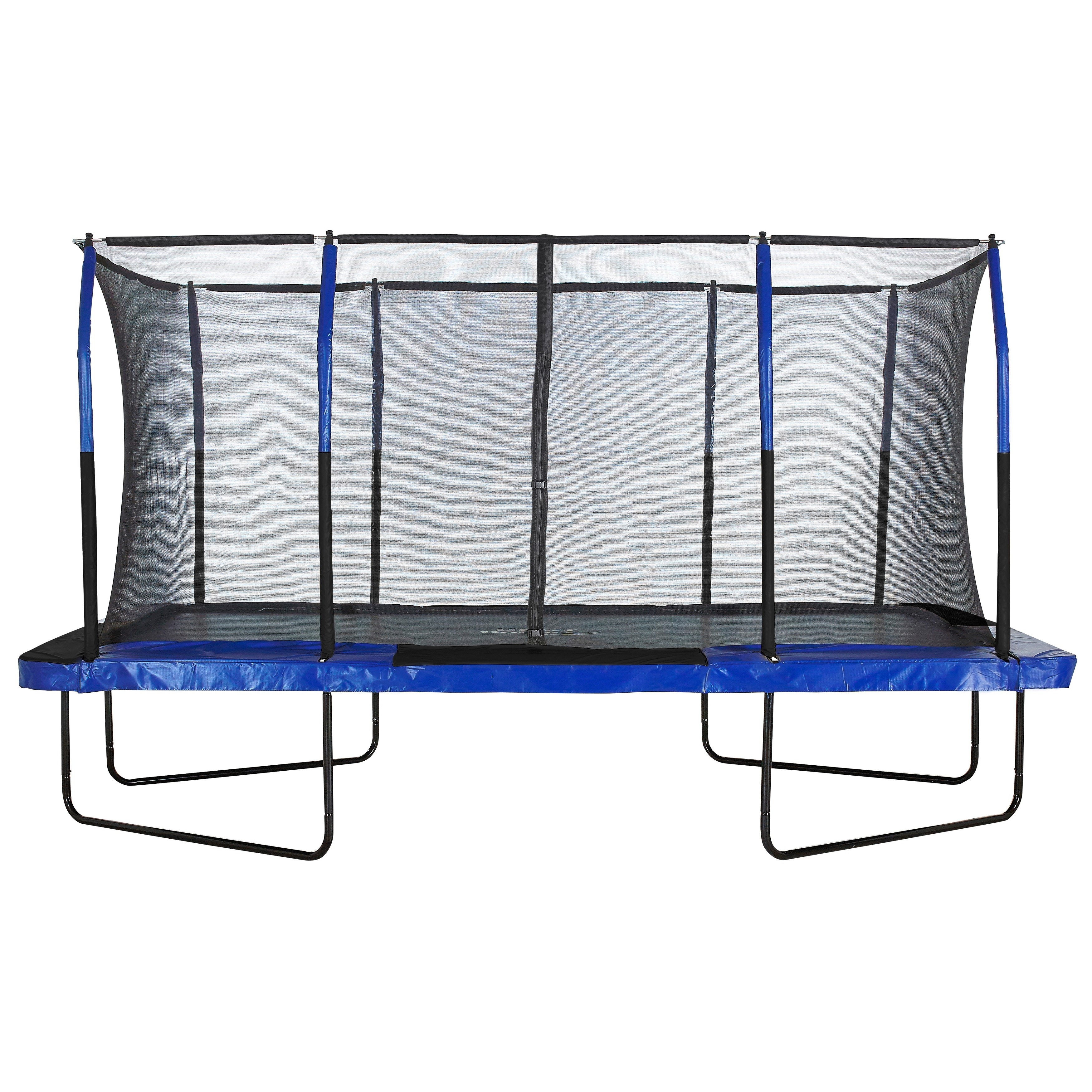 Machrus Upper Bounce 8' X 14' Gymnastics Style, Rectangular Trampoline Set  with Top-Ring Enclosure System - On Sale - Bed Bath & Beyond - 8473536
