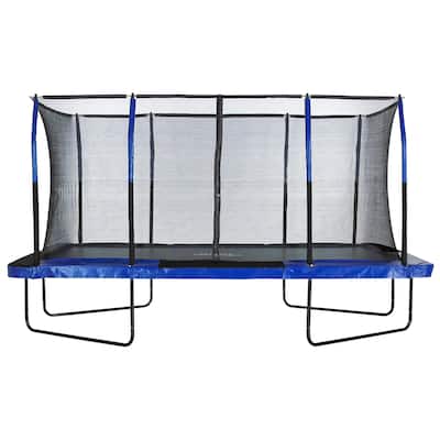 Upper Bounce 8 x 14 Rectangular Trampoline with Enclosure