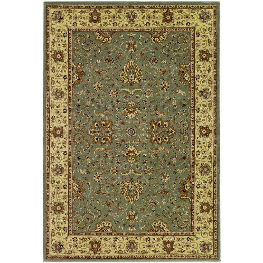 Izmir Floral Bijar/ Grey Area Rug (710 X 112)