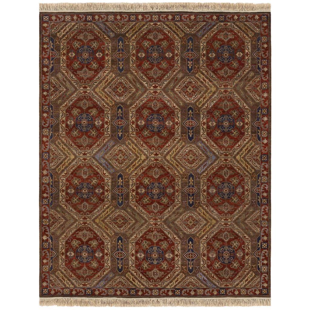 Jangali Antique Meshad/ Mocha rust Area Rug (8 X 113) (RustSecondary colors BeigePattern FloralTip We recommend the use of a non skid pad to keep the rug in place on smooth surfaces.All rug sizes are approximate. Due to the difference of monitor colors