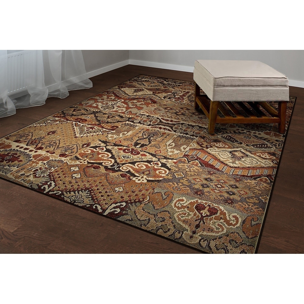 Easton Phoenix/ Ivory salmon Area Rug (710 X 112)