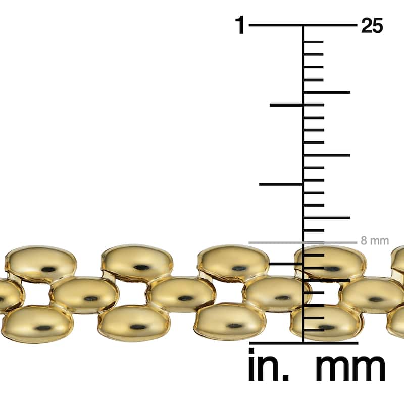 10k Yellow Gold Panther Bracelet