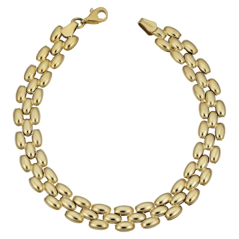 10k Yellow Gold Panther Bracelet