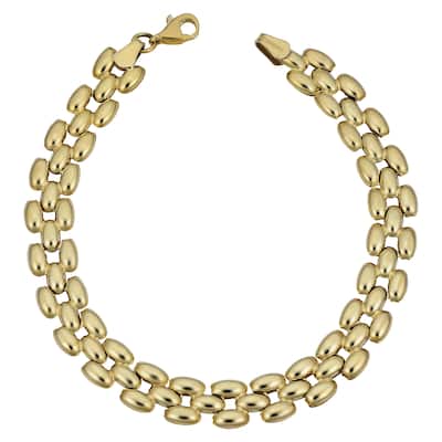 10k Yellow Gold Panther Bracelet