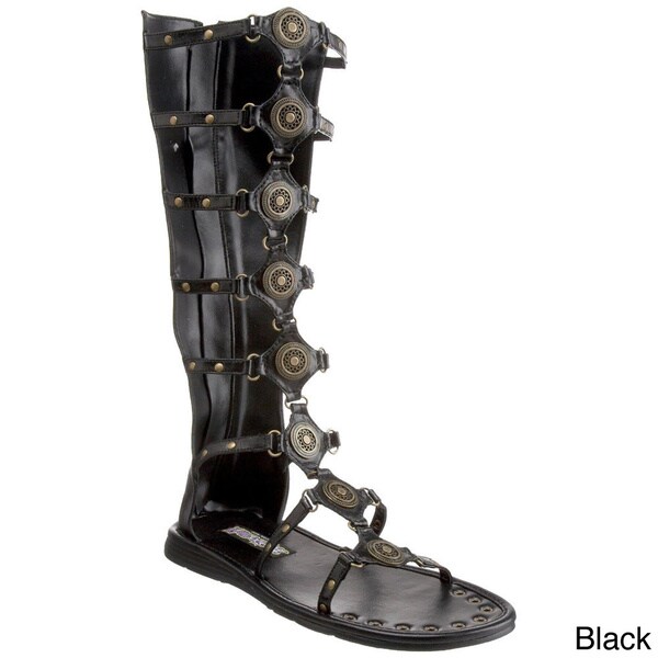Shop Funtasma Men's 'Roman-15' Tall Gladiator Sandals - Free Shipping ...