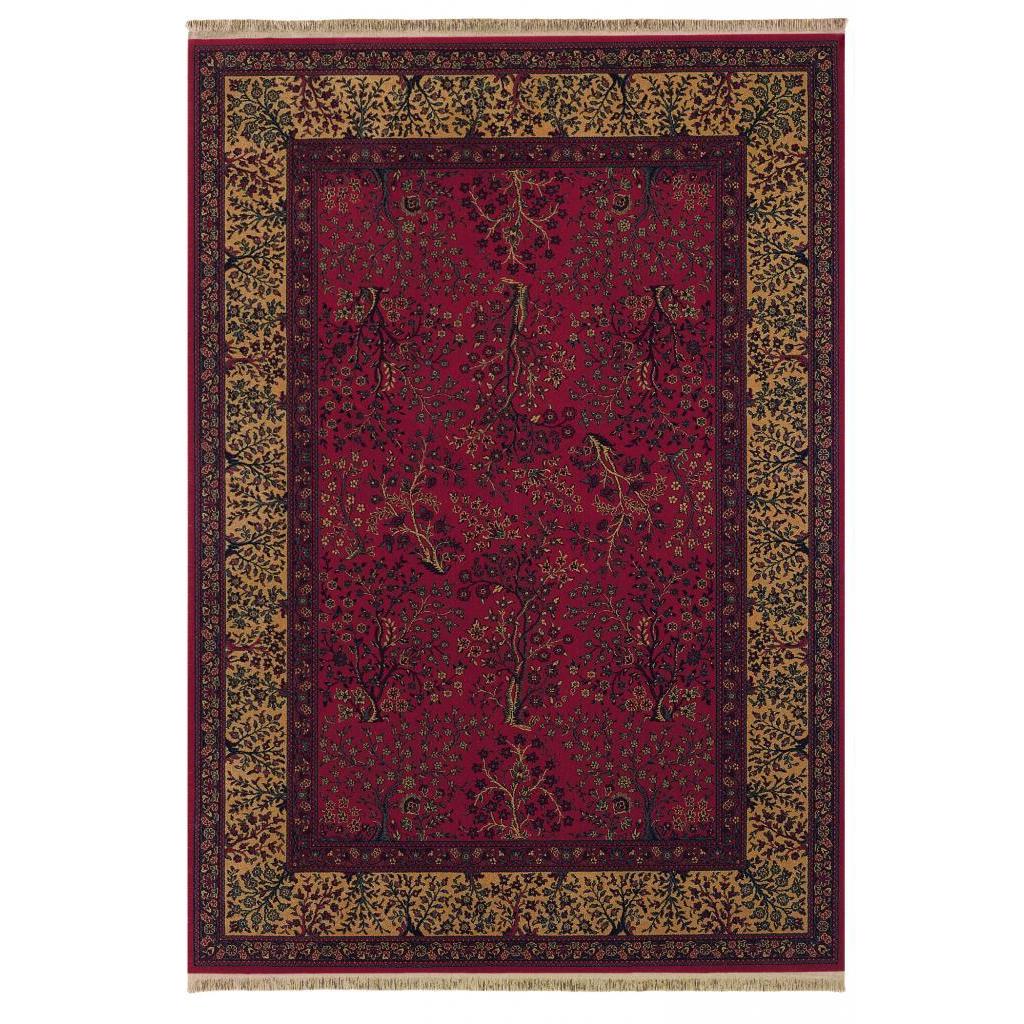 Kashimar Tree Of Life/ Bordeaux Area Rug (46 X 69)