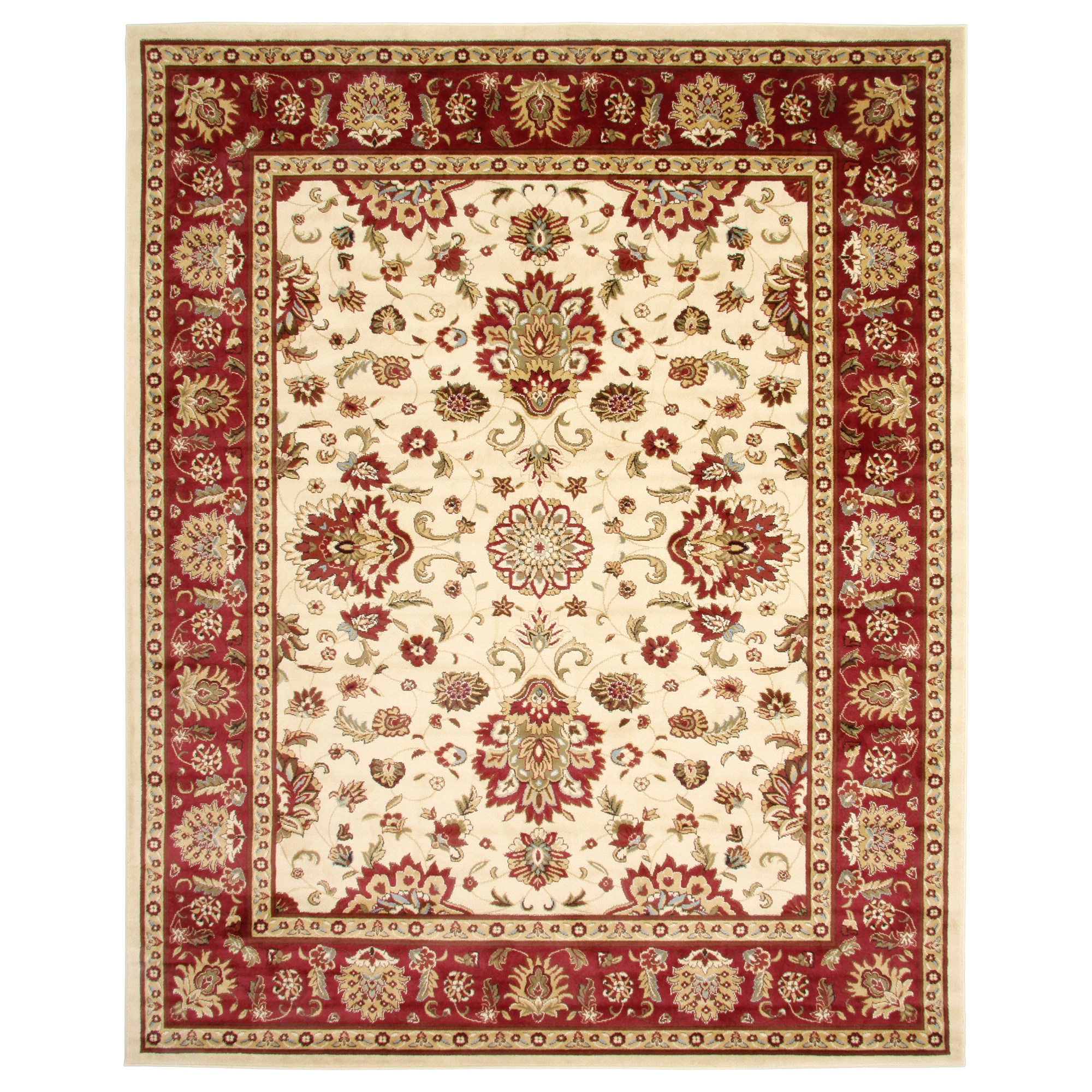 Keshan Antique/claret Area Rug (710 X 910)