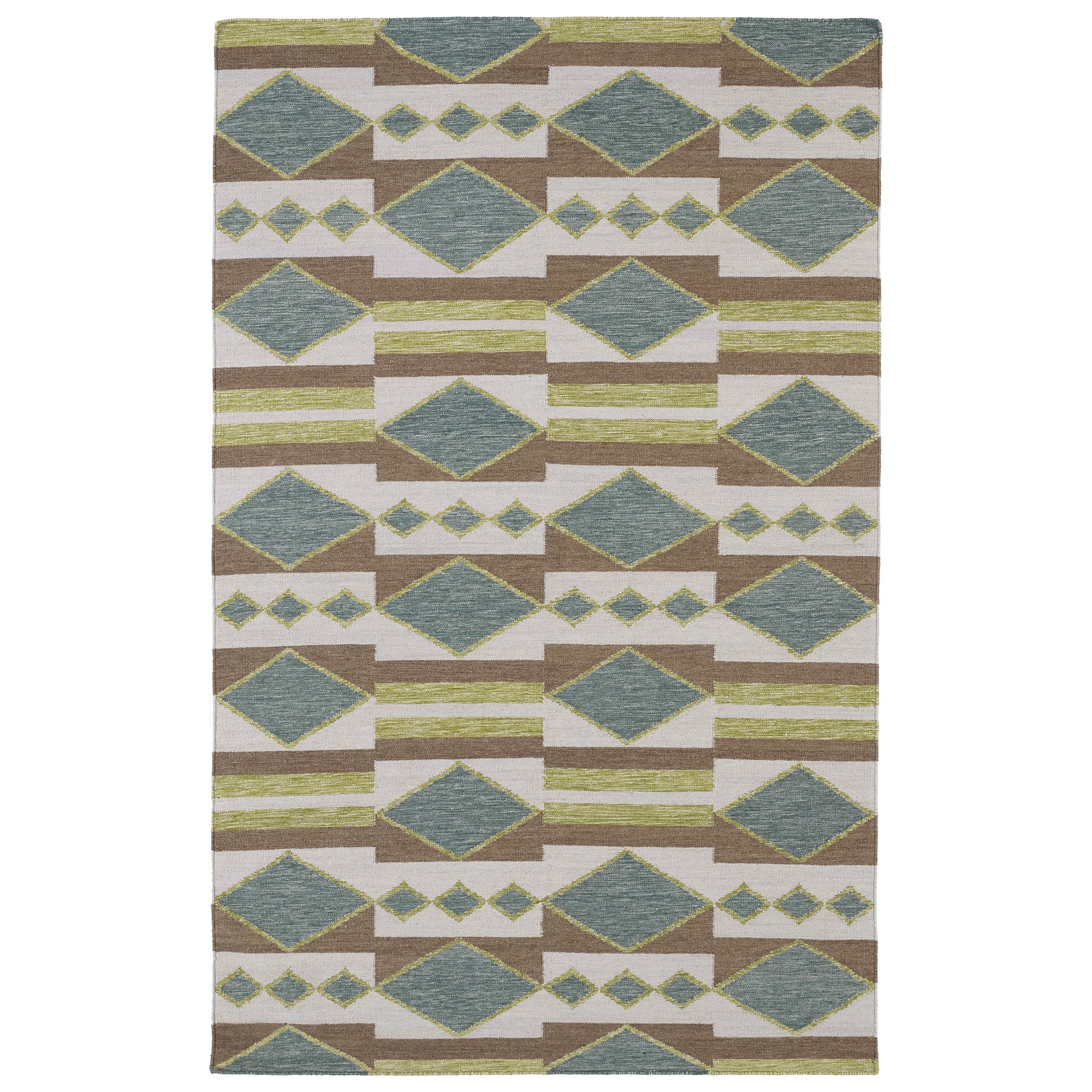 Flatweave Tribeca Multi Wool Rug (36 X 56)