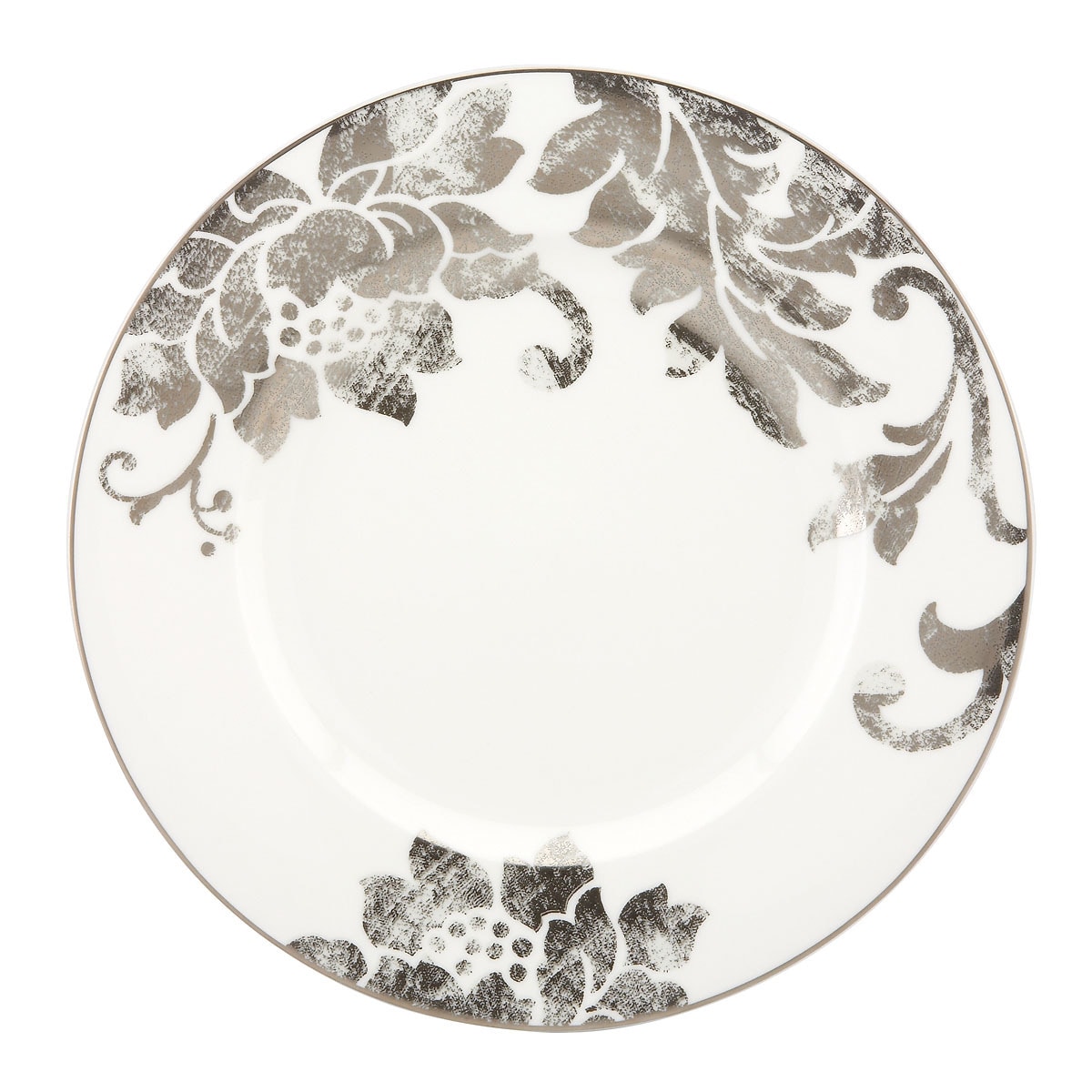 Lenox Silver Applique Dinner Plate