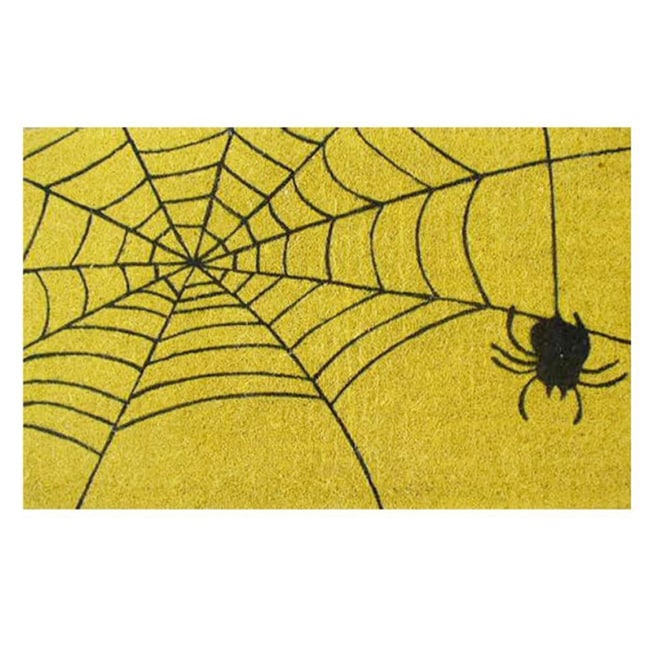 Spiderweb coir With Vinyl Backing Doormat (17 inches X 29 inches)