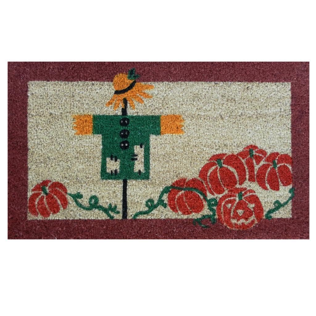 Scarecrow coir With Vinyl Backing Doormat (17 inches X 29 inches)