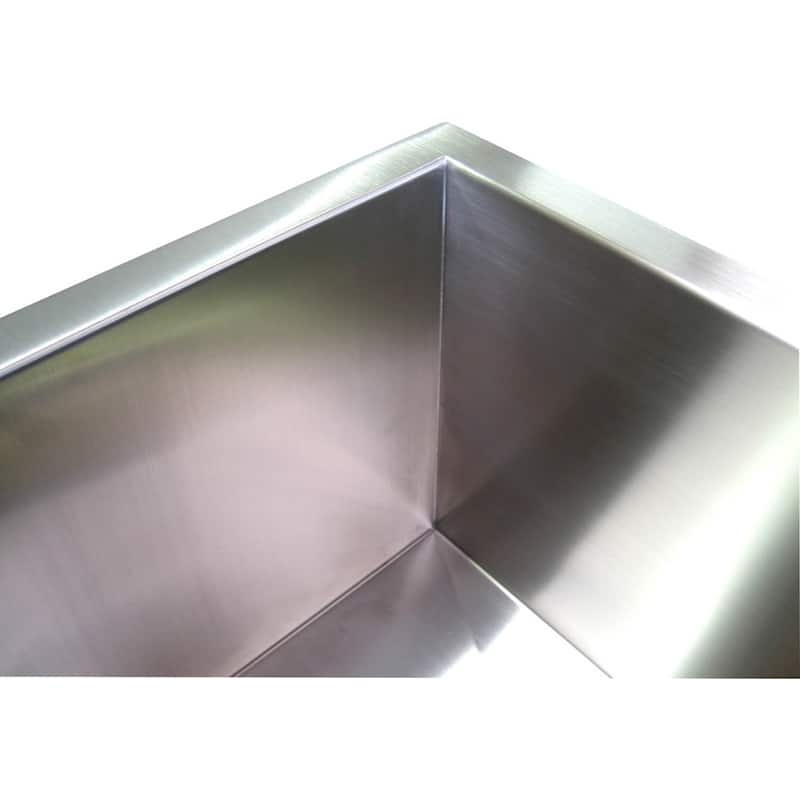 36-inch 16-gauge Farmhouse Single Bowl Flat Apron Kitchen Sink