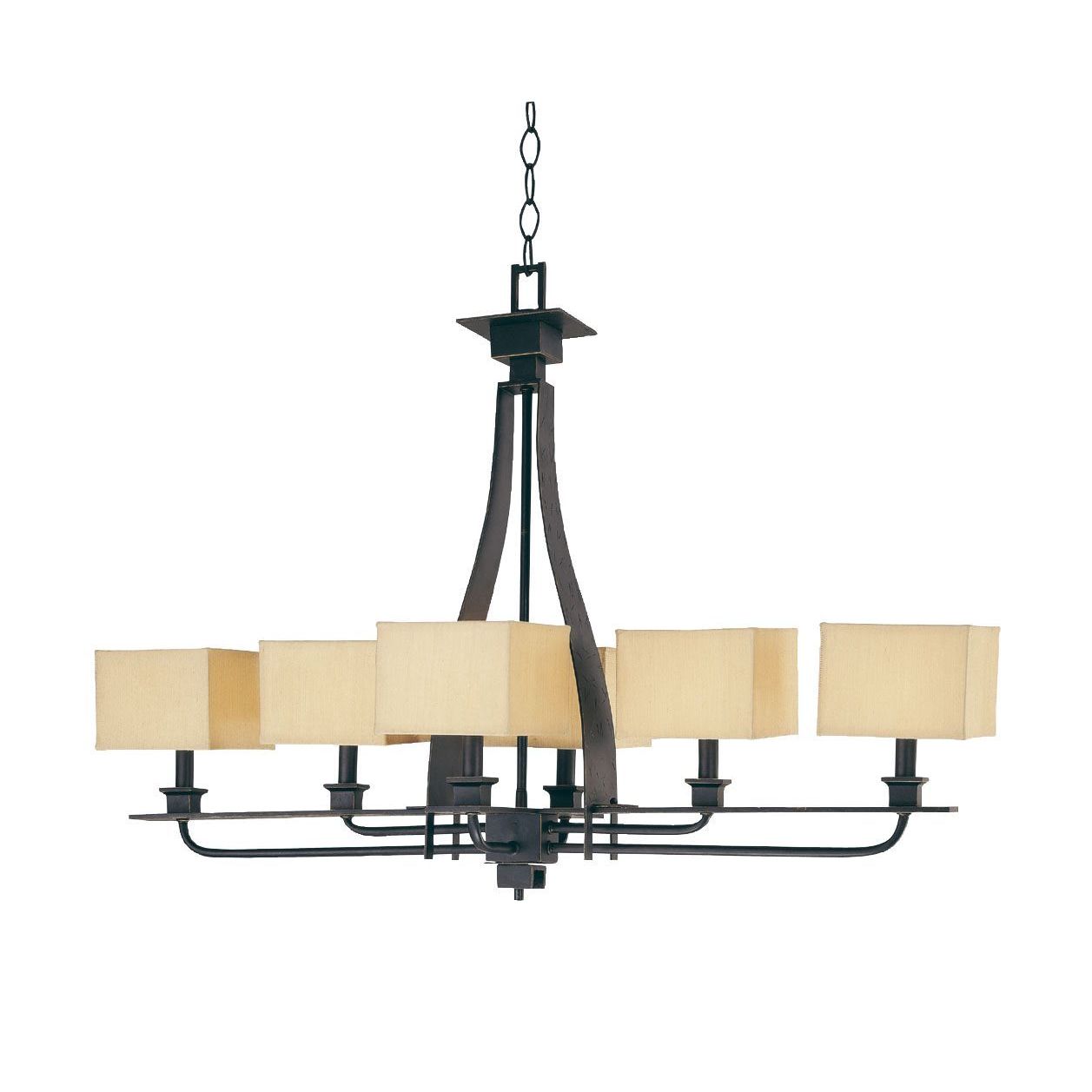 Black/ Gold Mirabelle Chandelier