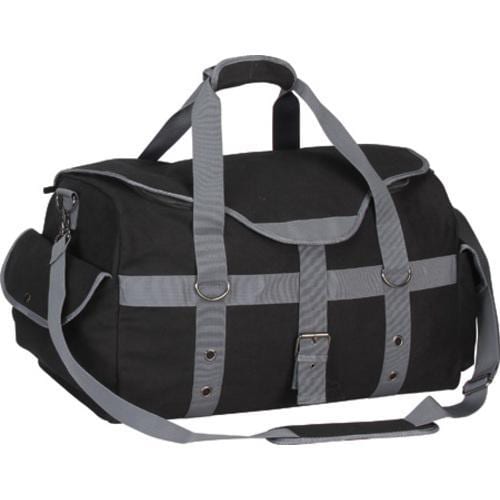 Goodhope P4688 Expresso Canvas Duffle Black