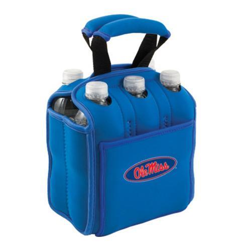 Picnic Time Six Pack Mississippi Rebels Blue