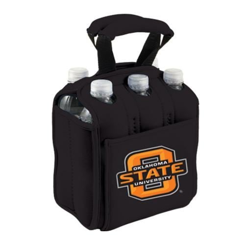 Picnic Time Six Pack Oklahoma State Cowboys Black