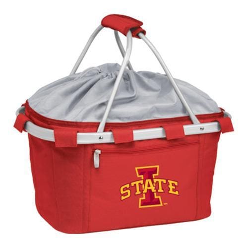 Picnic Time Metro Basket Iowa State Cyclones Print Red