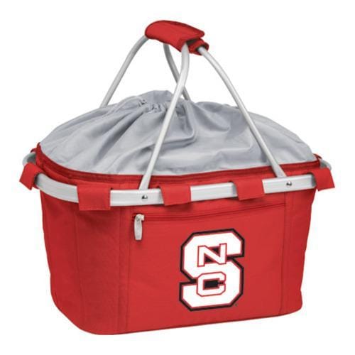 Picnic Time Metro Basket Nc State University Wolfpack Print Red