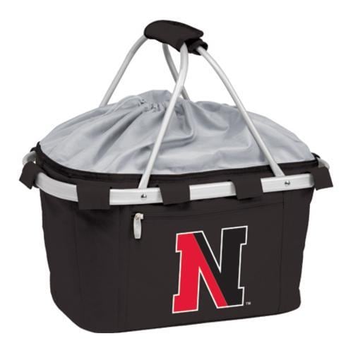 Picnic Time Metro Basket Northeastern University Huskies Print Black