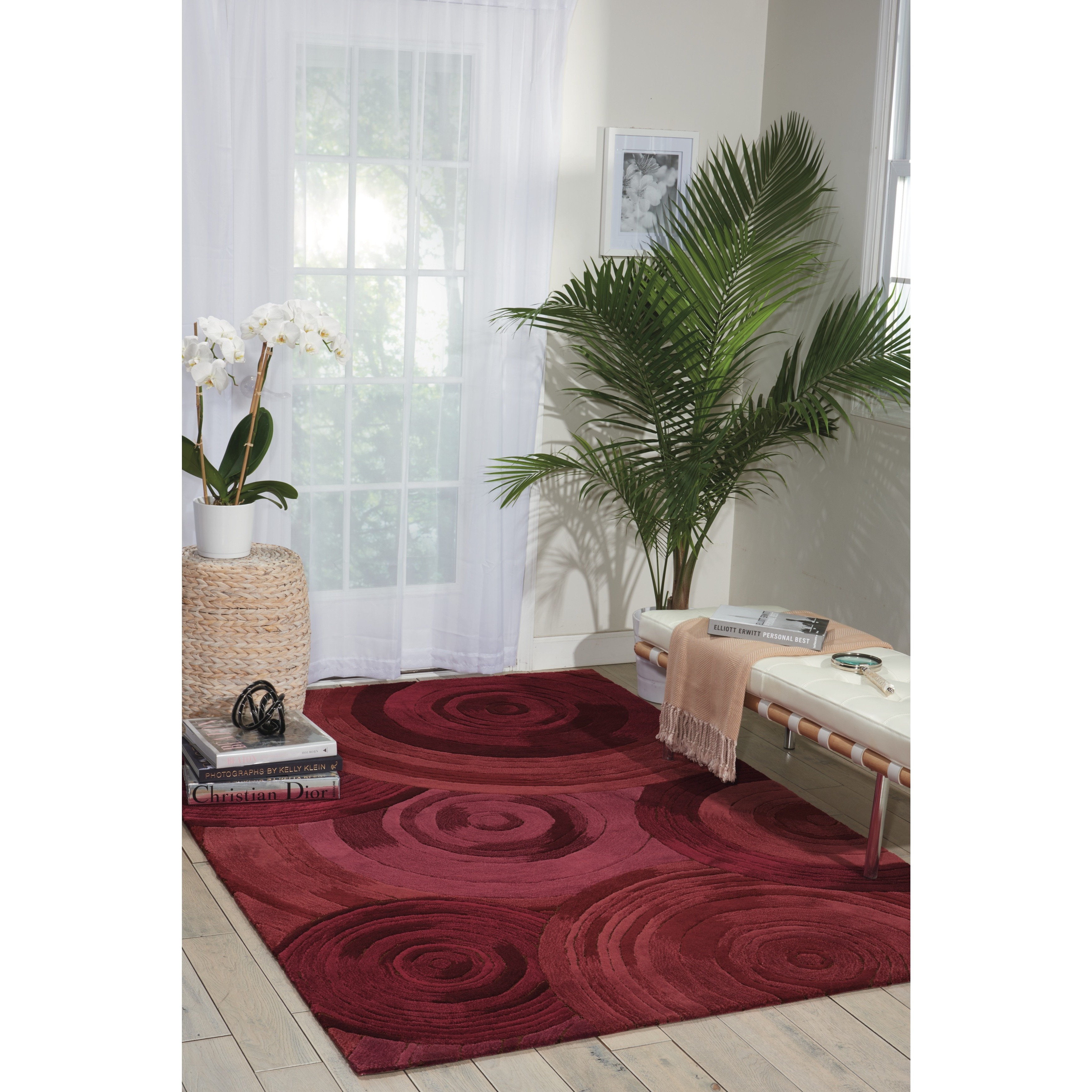 Kathy Ireland Home Palisades Plum Rug (5 X 76)