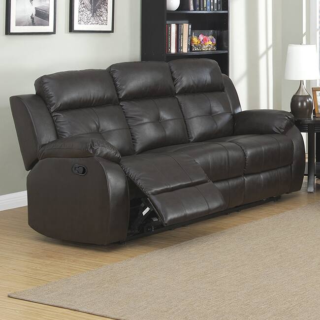 Troy Transitional Dual Reclining Sofa