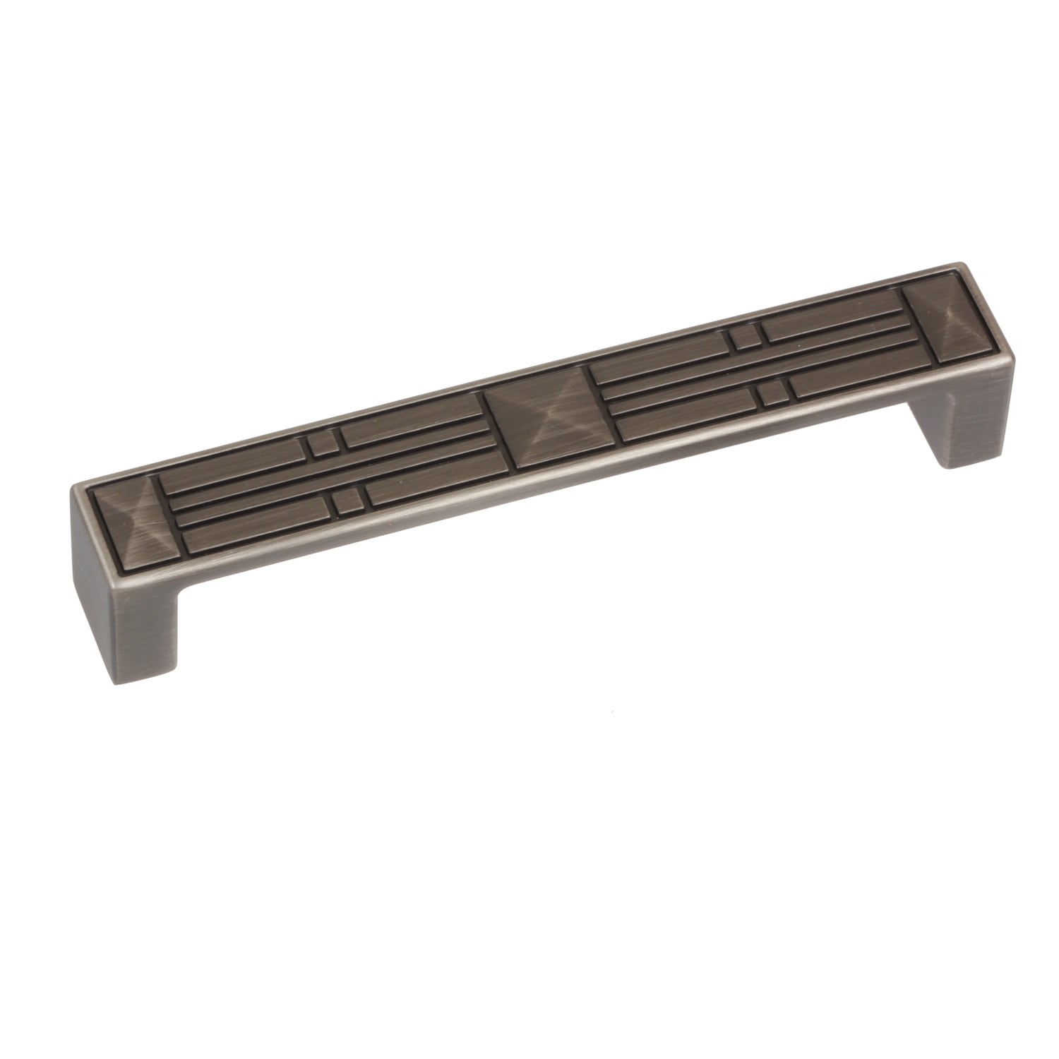 GlideRite 5-inch CC Craftsman Series Satin Pewter Cabinet Pulls (Case of 25)