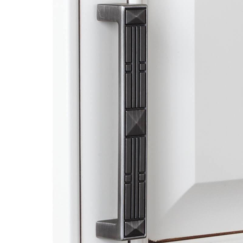 GlideRite 5-inch CC Craftsman Series Satin Pewter Cabinet Pulls (Case of 25)