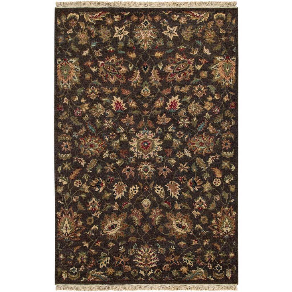 Jangali Braganza Cocoa Area Rug (39 X 59)