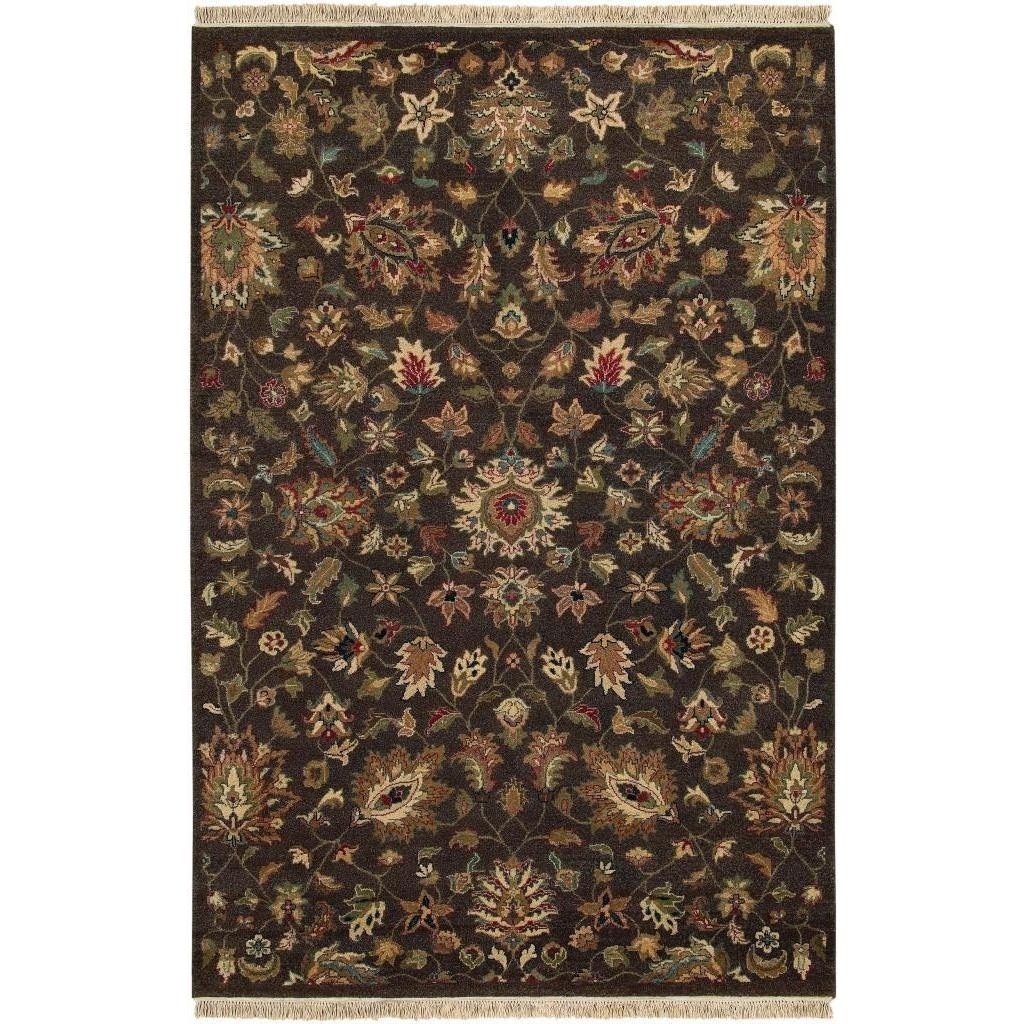 Jangali Braganza Cocoa Rug (56 X 89)