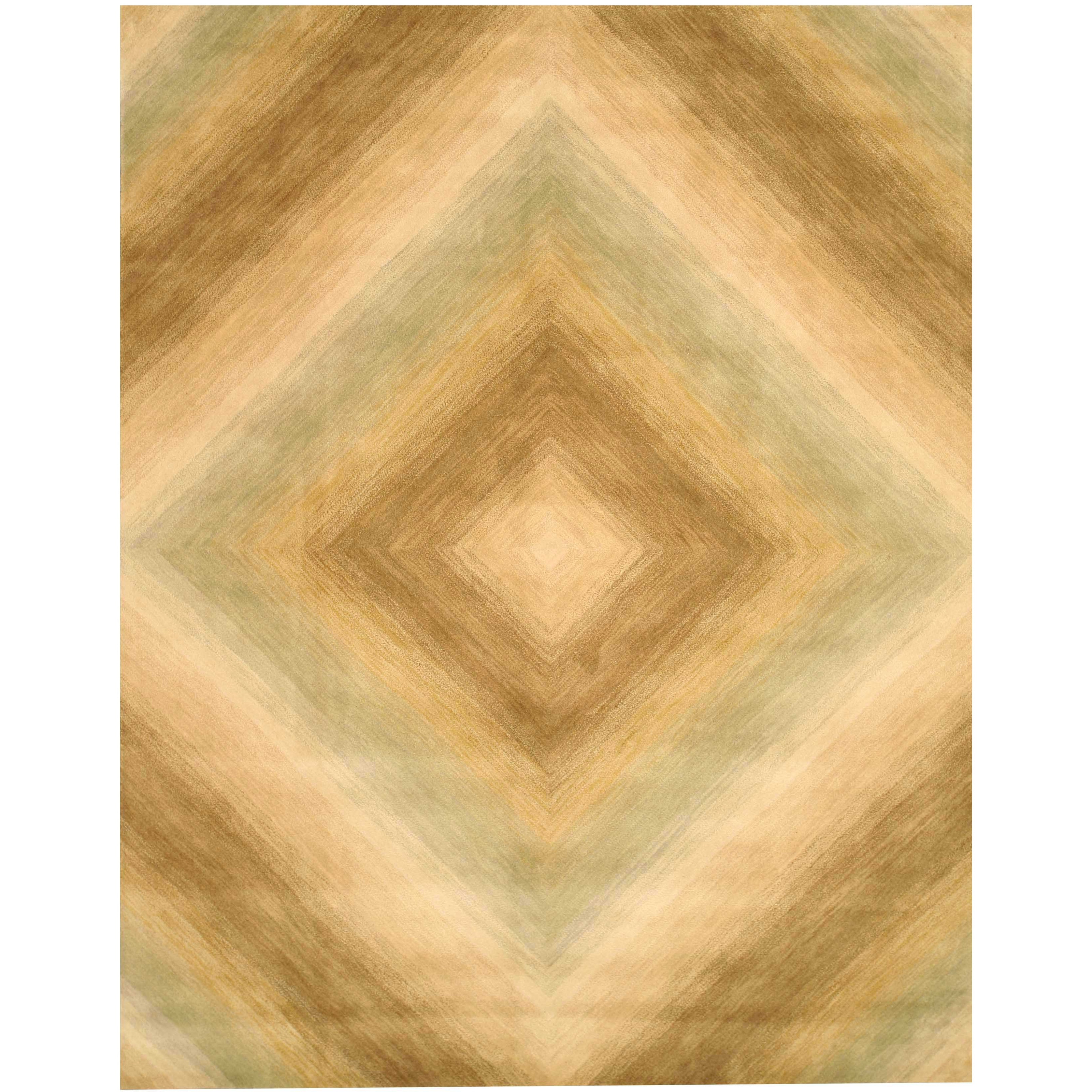 Eorc Hand Tufted Wool Sands Rug (79 X 99)