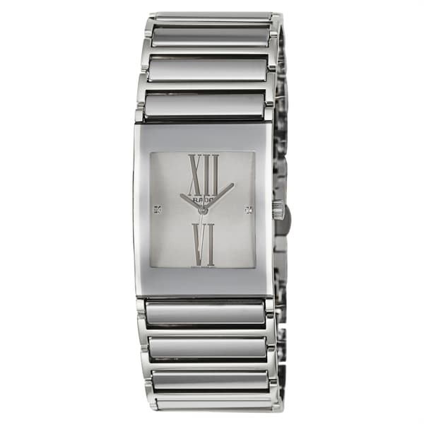 Rado Womens Integral Jubile Stainless Steel Quartz Watch