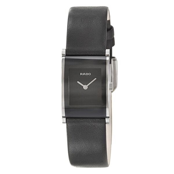 Shop Rado Women's 'Integral' Stainless Steel Quartz Watch Free