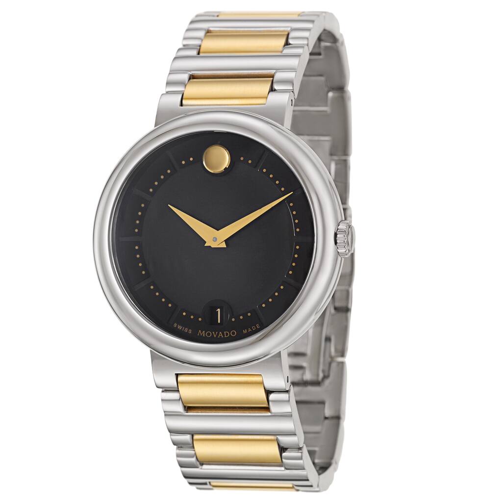 Movado Men's 0606588 'Concerto' Stainless Steel Swiss Quartz Watch