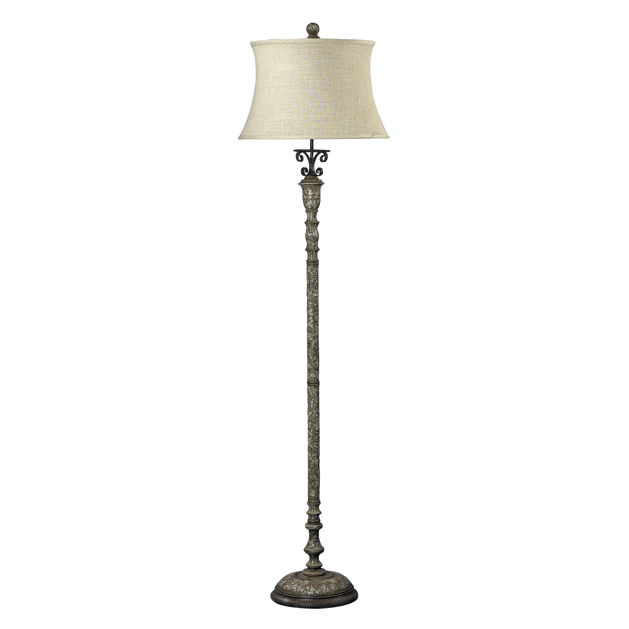 Halifax Grey 1 light Floor Lamp