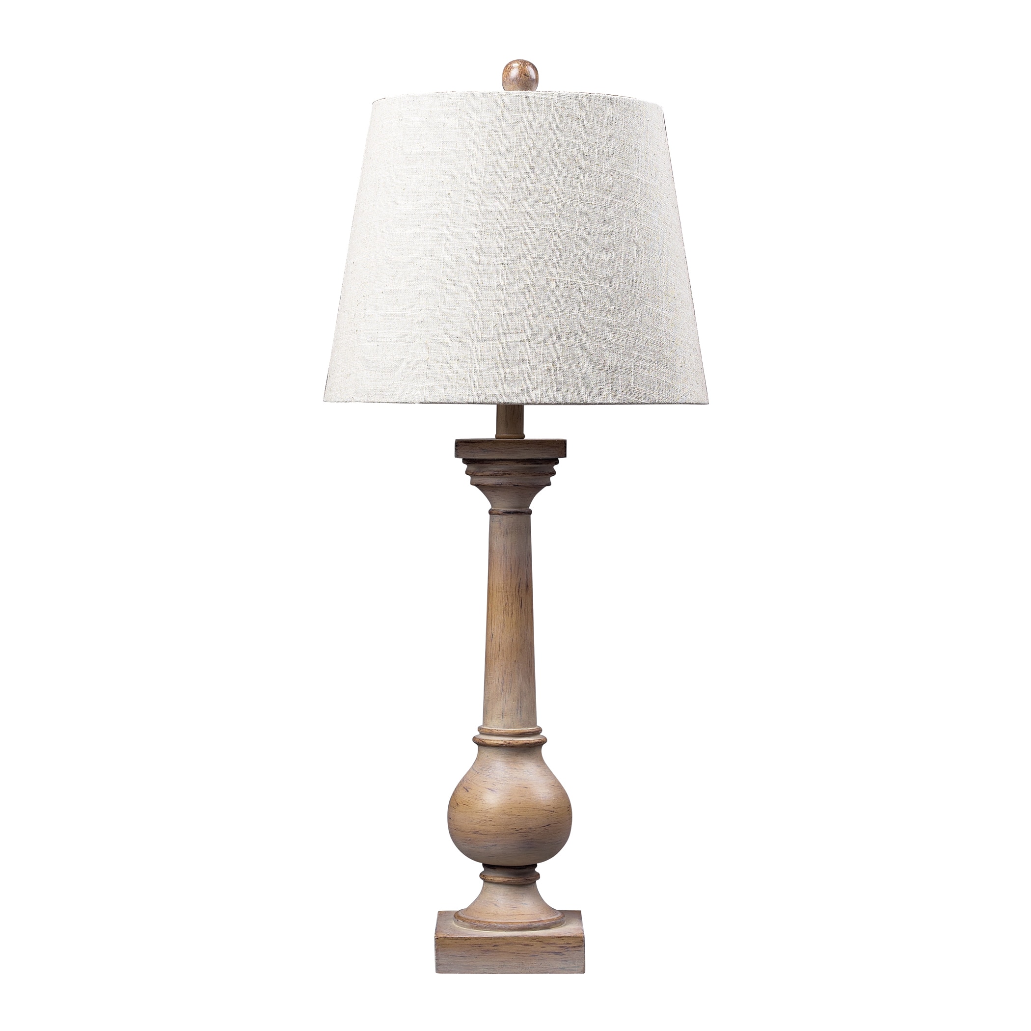 Dimond Lighting Bleached Wood 1 light Table Lamp